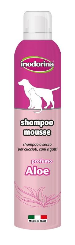 SHAMPOO MOUSSE ALOE INODORINA
