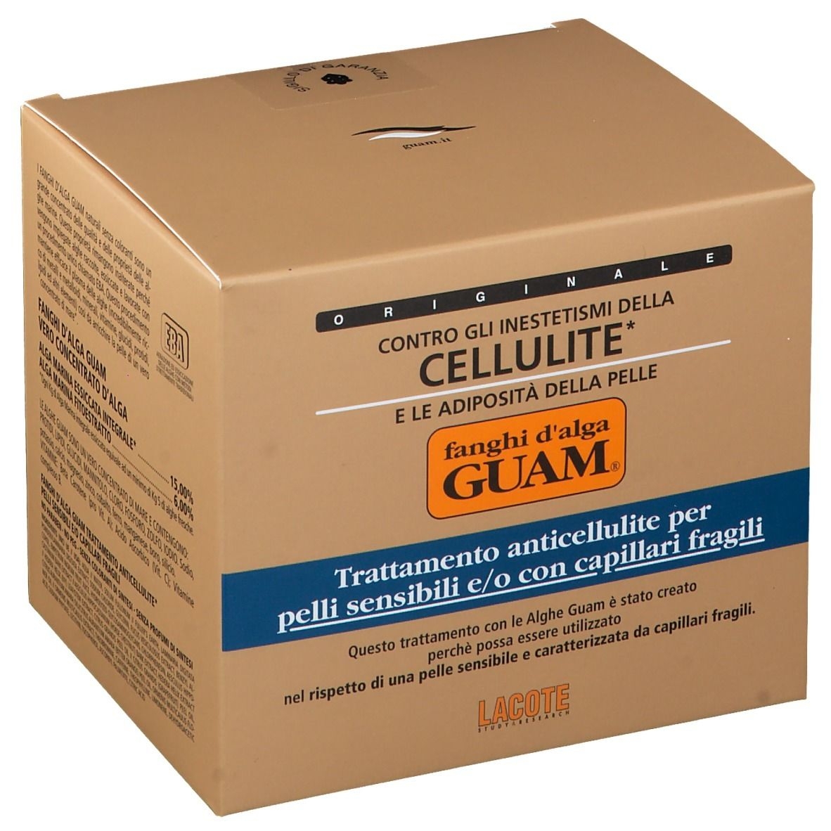 Guam Fanghi D'Alga Per Pelli Sensibili e Capillari Fragili 500g Guam Fanghi D'Alga Per Pelli Sensibili e Capillari Fragili 500g