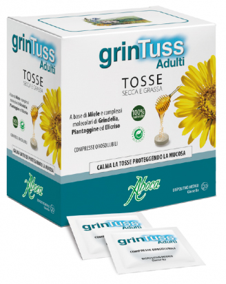 Aboca Grintuss Adulti Tosse Secca e Grassa 20 Compresse Orosolubili - DISPOSITIVO MEDICO Classe II a
