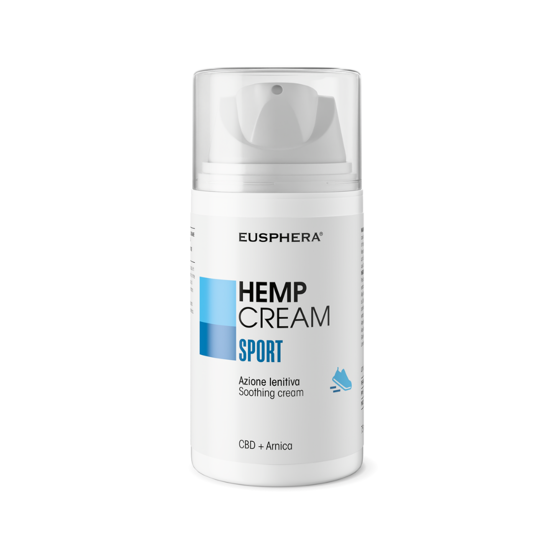 Eusphera Hemp Cream Sport - Crema Per Dolori Muscolari Ed Infortuni 75 ml