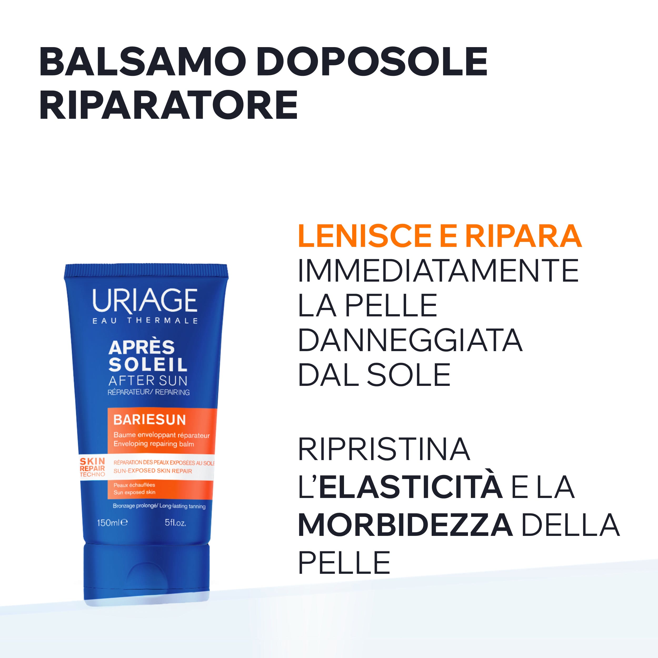 Uriage - Bariésun Balsamo Doposole Idratante Lenitivo Rinfrescante Viso E Corpo 150 ml