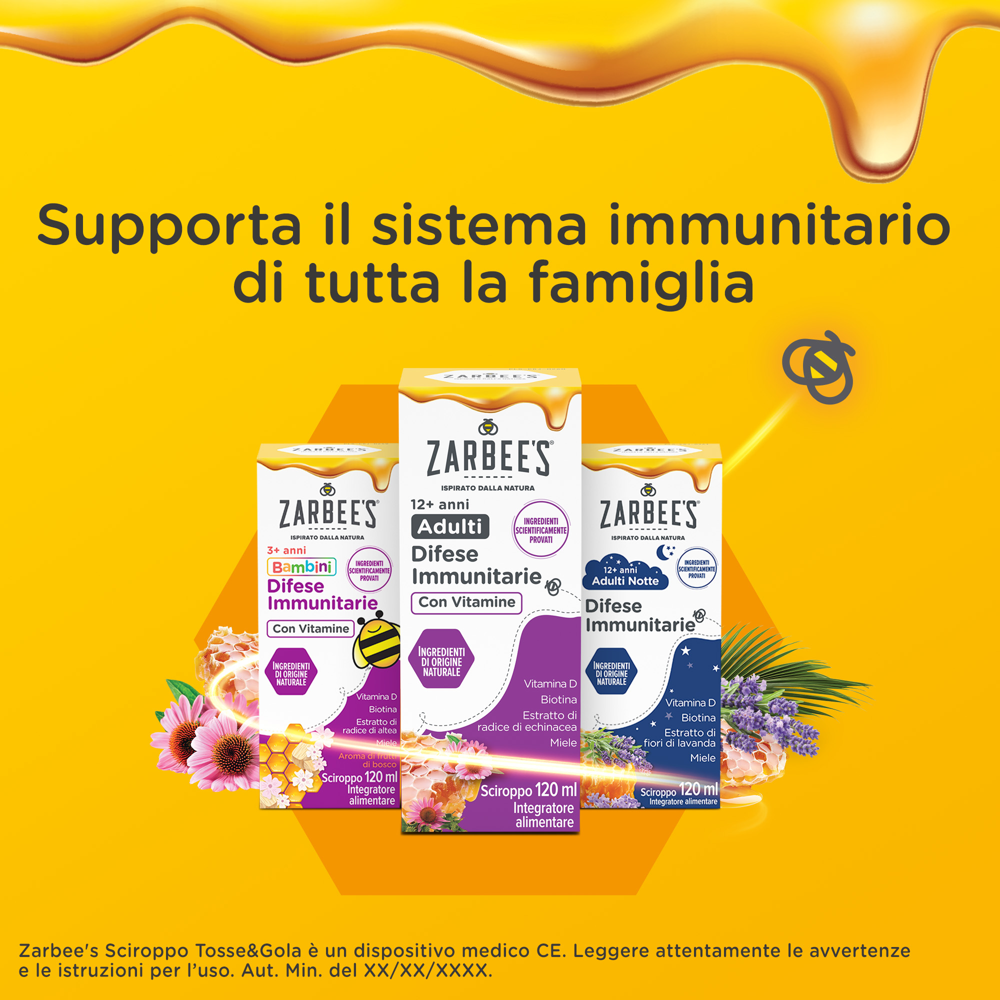 Zarbee's Sciroppo Difese Immunitarie Bambini 120 ml, Integratore alimentare e multivitaminico Zarbee's Sciroppo Difese Immunitarie Bambini 120 ml, Integratore alimentare e multivitaminico