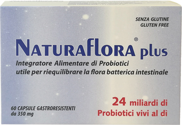 NaturaFlora Plus - Integratore per la flora batterica intestinale - 60 capsule NaturaFlora Plus - Integratore per la flora batterica intestinale - 60 capsule