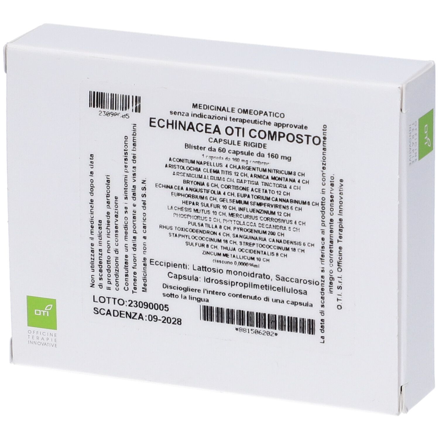 ECHINACEA OTI COMPOSTO 60CPS