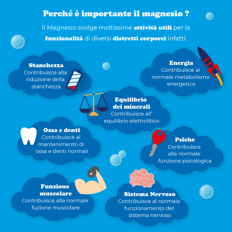 Magnesio Supremo Natural Point - Integratore per stanchezza e stress - 300 g