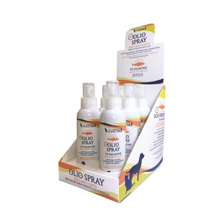 UNIPRO CANE/GATTO OLIO SPRAY SALMONE 125ML