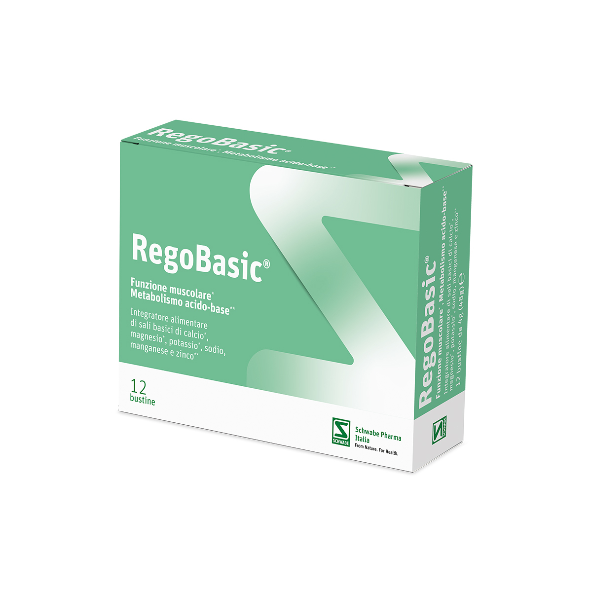 Pegaso Regobasic Integratore Di Sali Basici 12 Bustine