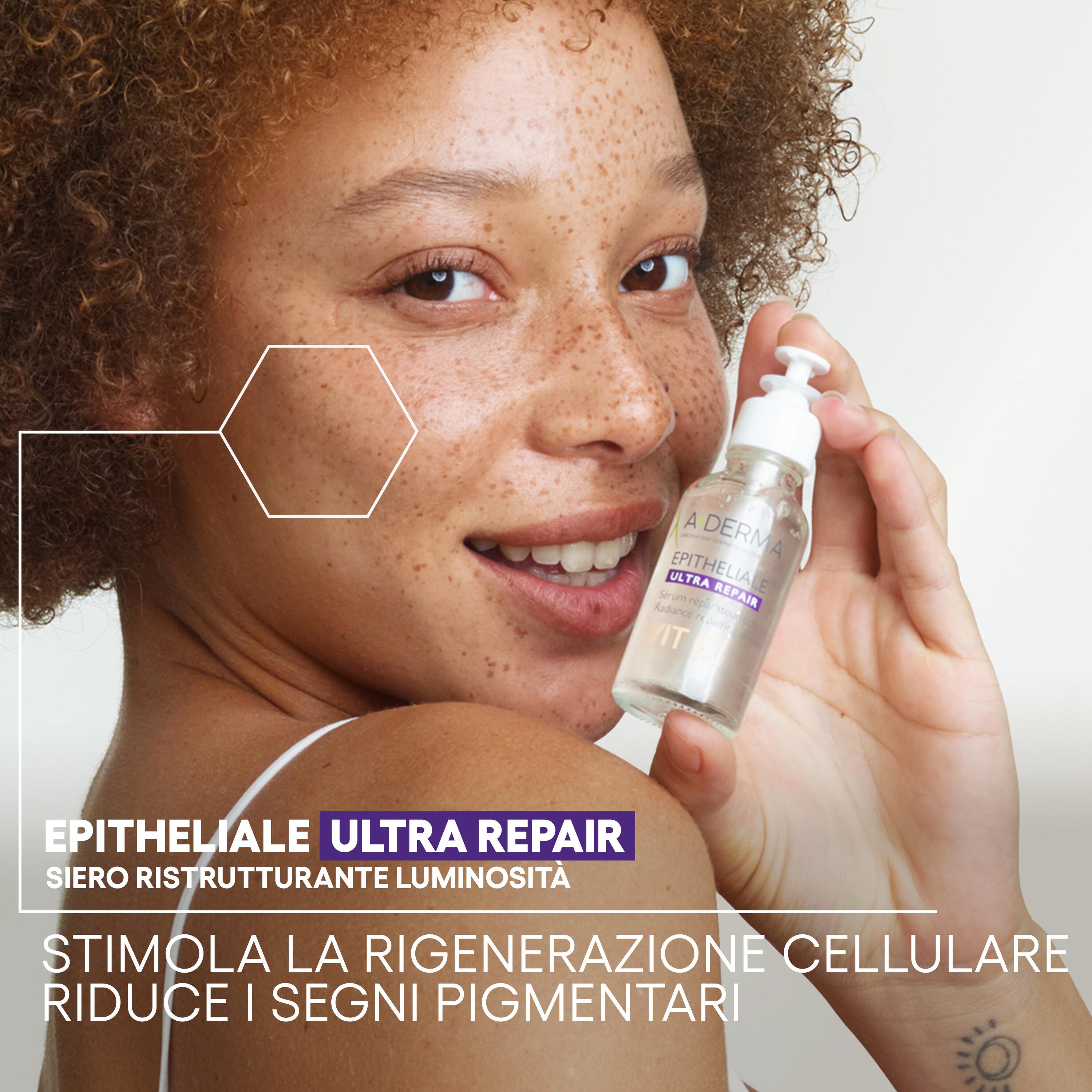 A-Derma Epitheliale Ultra Repair - Siero Ristrutturante Illuminante Anti-Macchie 30 ml 