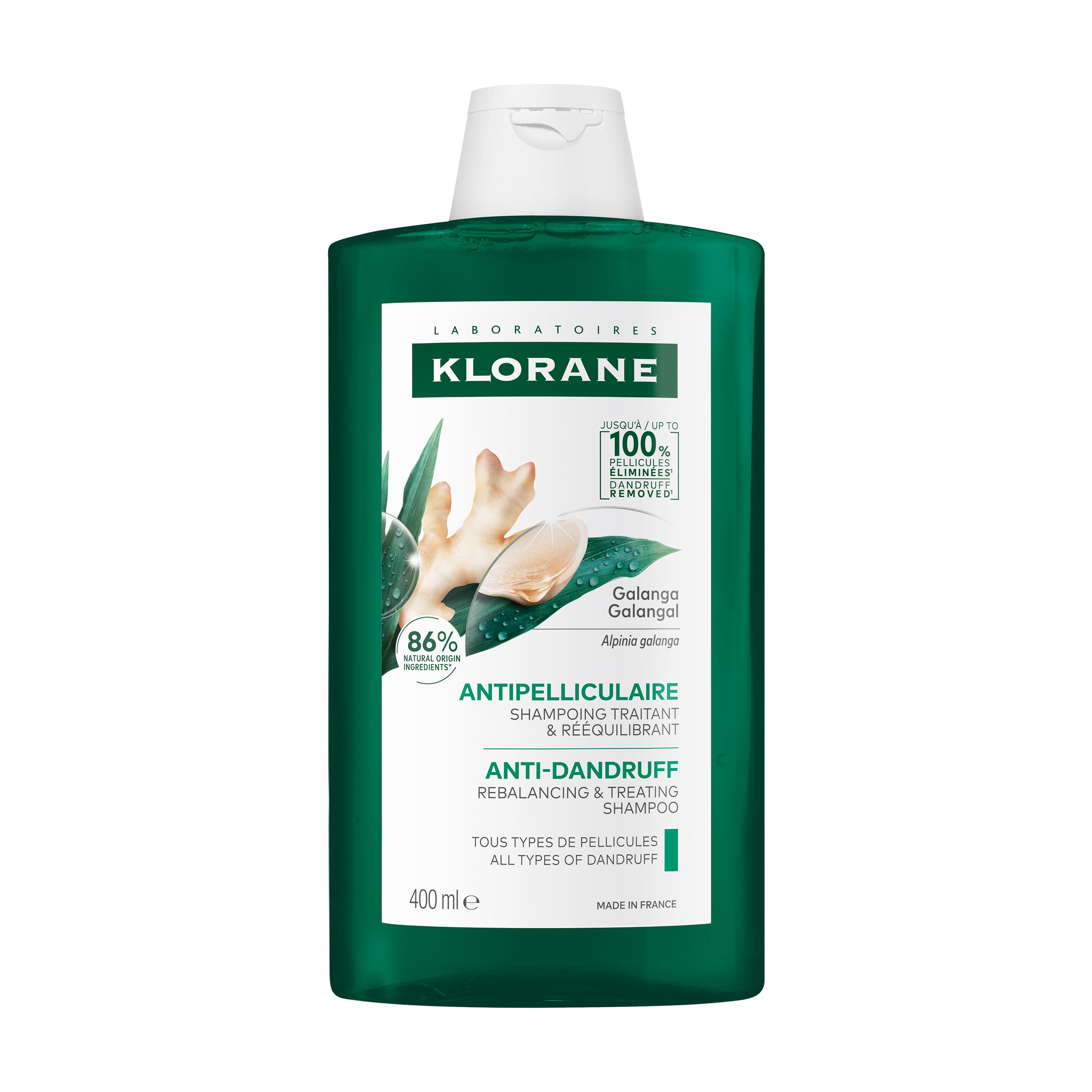 Klorane - Shampoo Anti-Forfora Trattante E Riequilibrante Alla Galanga 400 ml