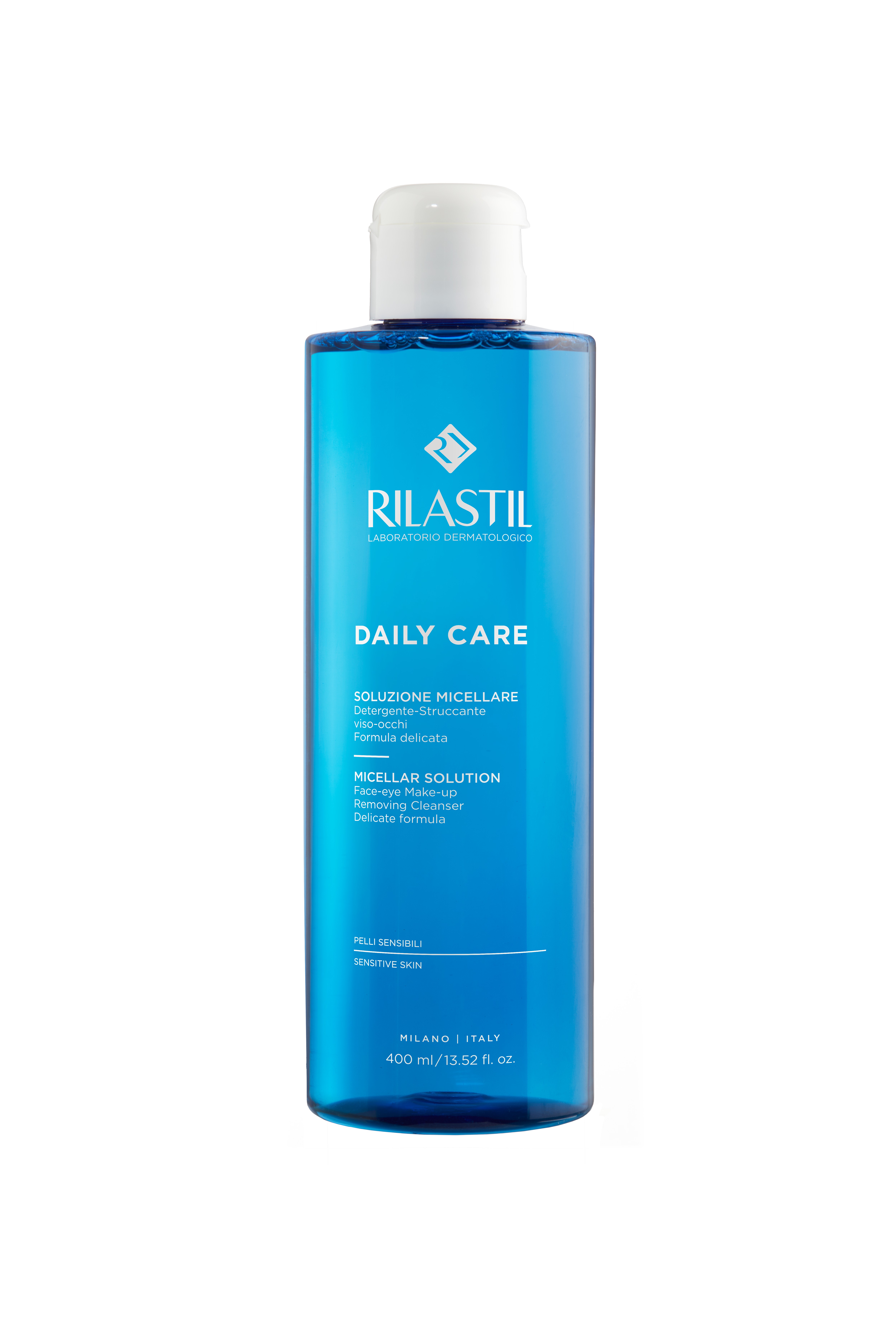 Rilastil Daily Care - Soluzione Micellare Detergente Struccante Viso E Occhi 400 ml