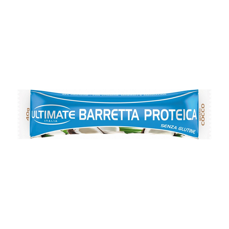 Ultimate Italia - Barretta Proteica Gusto Cocco 40 g