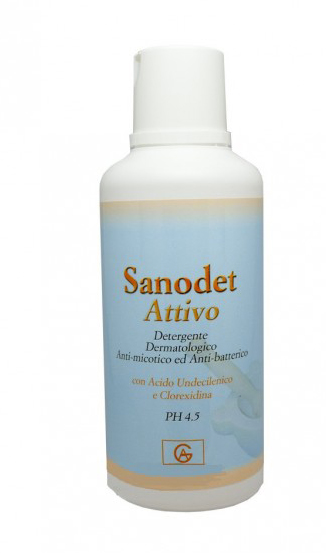 Sanodet Attivo Shampoo Doccia Detergente Viso Corpo e Capelli 500 ml Sanodet Attivo Shampoo Doccia Detergente Viso Corpo e Capelli 500 ml