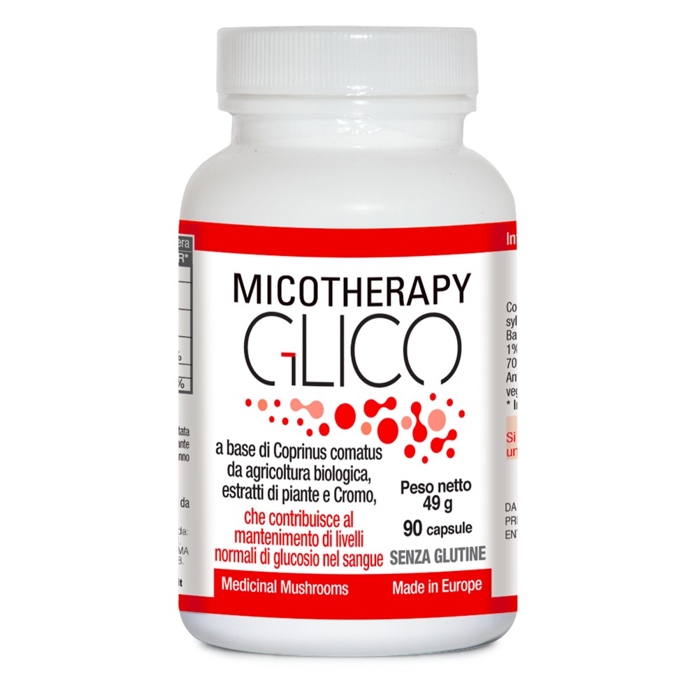 Avd Reform - Micotherapy Glico 90 Capsule - Integratore Per I Livelli Normali Di Glucosio