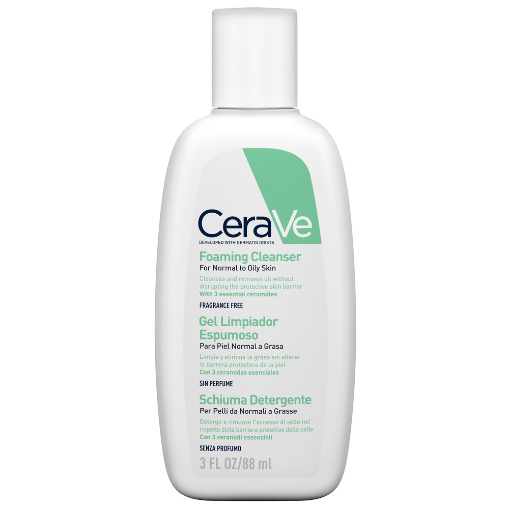 CeraVe Schiuma Detergente Viso Pelle Grassa Seboregolatrice 88 ml CeraVe Schiuma Detergente Viso Pelle Grassa Seboregolatrice 88 ml