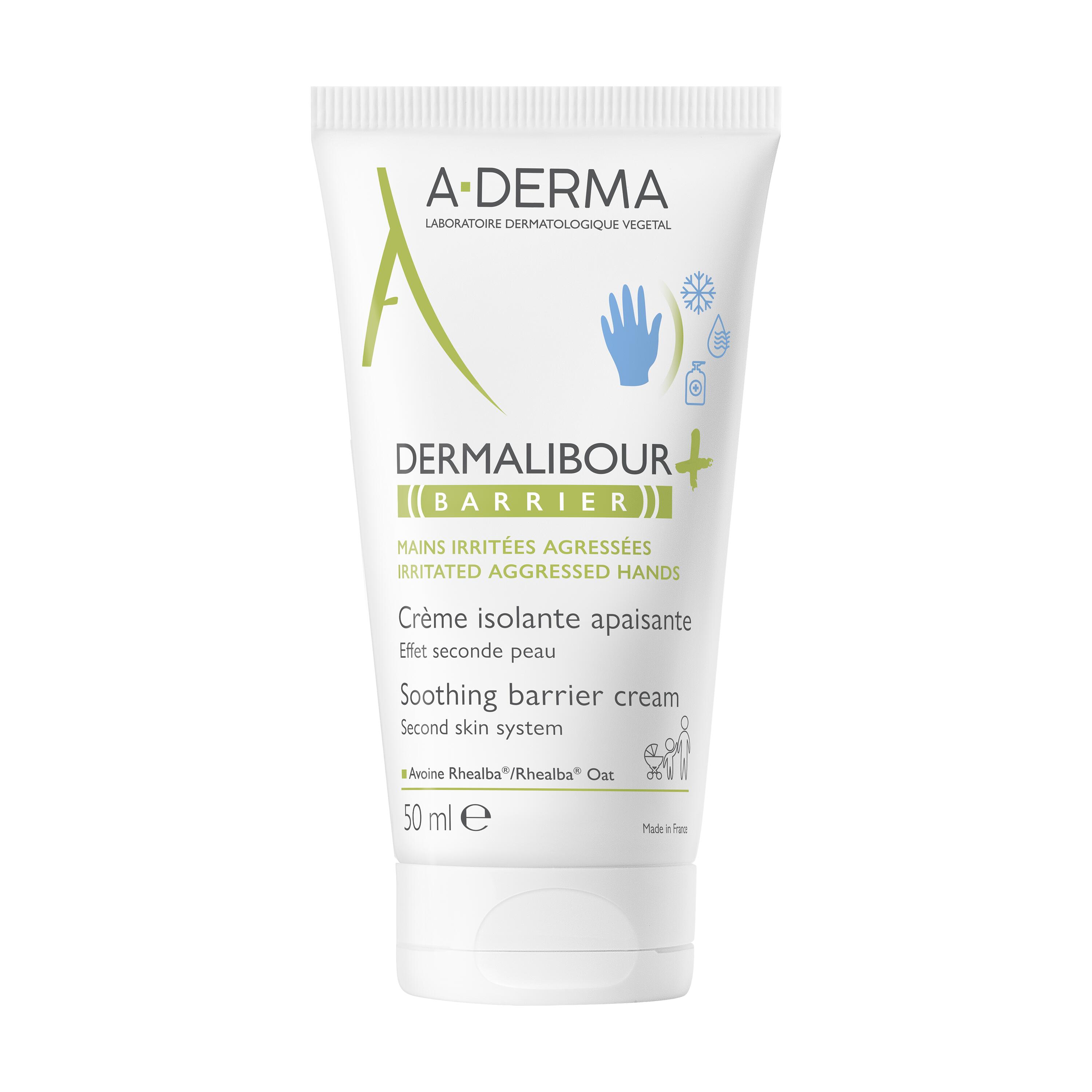 A-Derma Dermalibour+ Barrier - Crema Isolante Lenitiva Per Pelle Irritabile E Fragilizzata 50 ml 