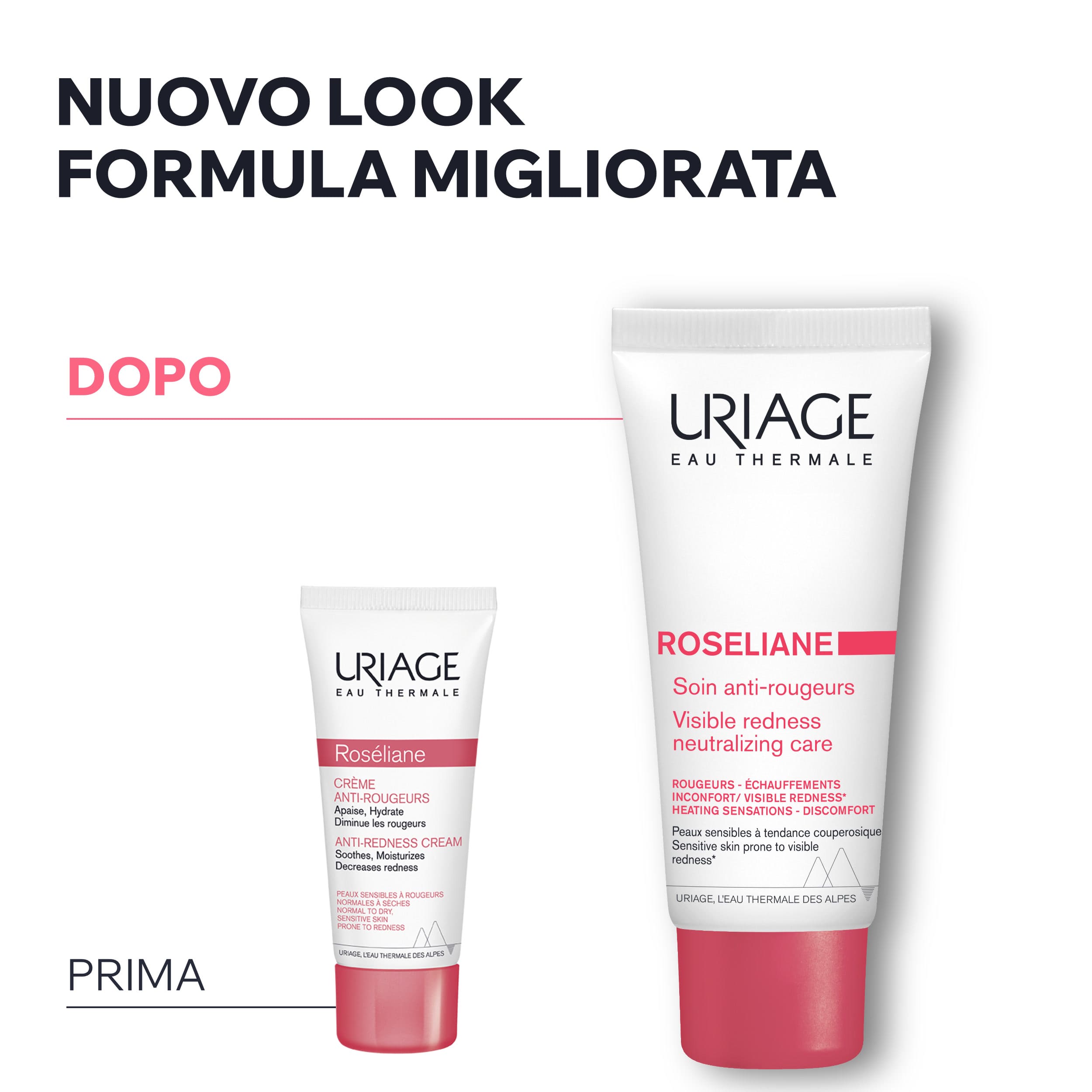 Uriage - Roseliane - Crema Anti-Rossori Viso Lenitiva E Idratante 40 ml
