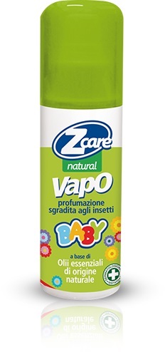 Baby Zcare Natural Bimbi Zanzare Vapo Allontana Insetti 100 ml