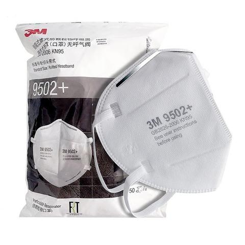  3M mascherina 9502+ KN95 (FFP2) 1 pezzo DISPONIBILITA' IMMEDIATA certificato CE