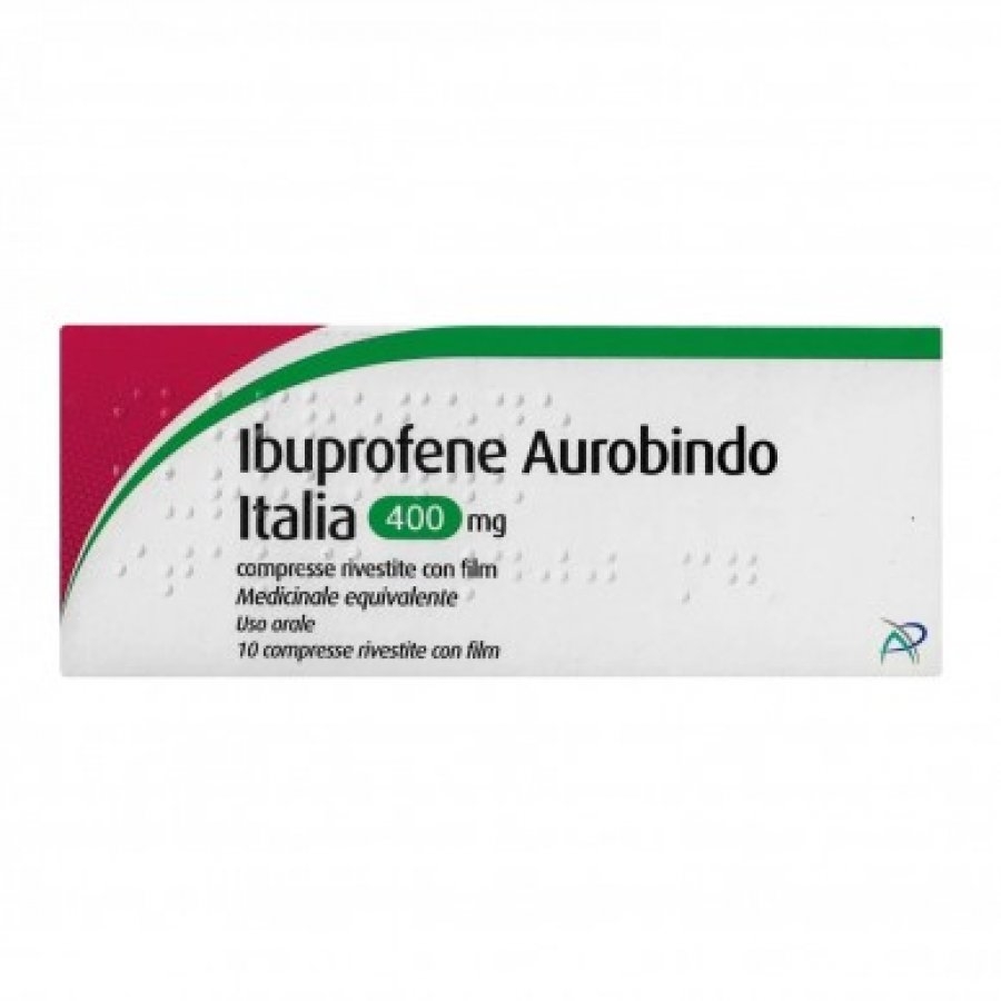 IBUPROFENE 400mg 10 Cpr AUROBINDO IBUPROFENE 400mg 10 Cpr AUROBINDO