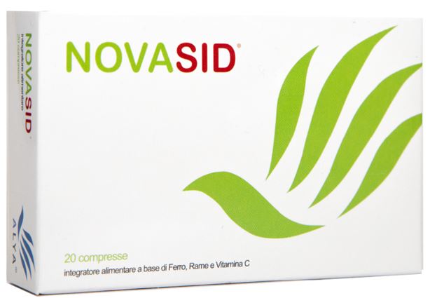 Novasid Integratore a Base di Ferro 20 Compresse