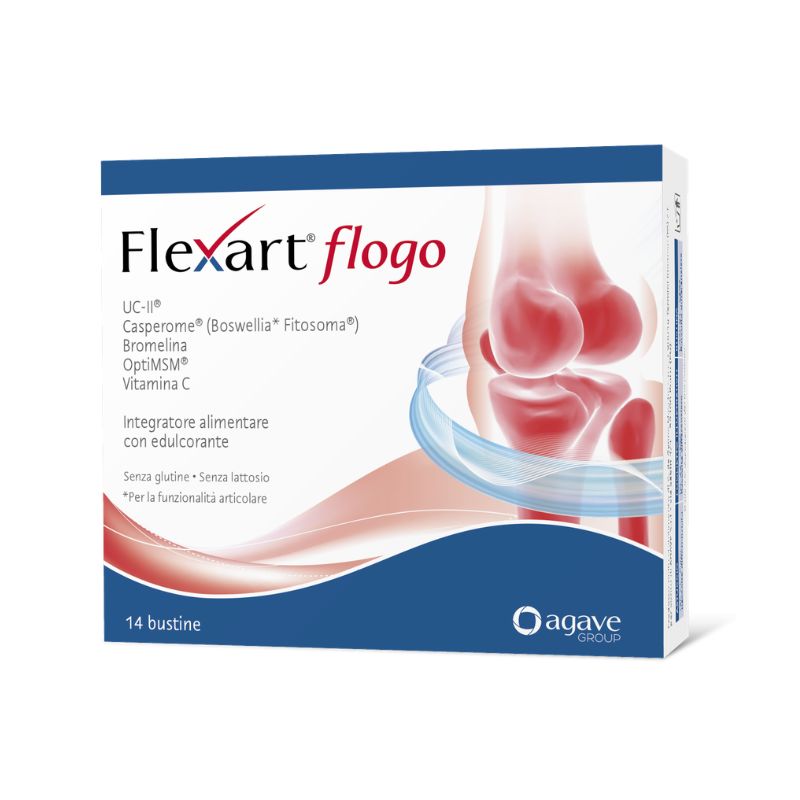 Flexart  Flogo - Integratore per le articolazioni - 14 Bustine Nuova Formula
