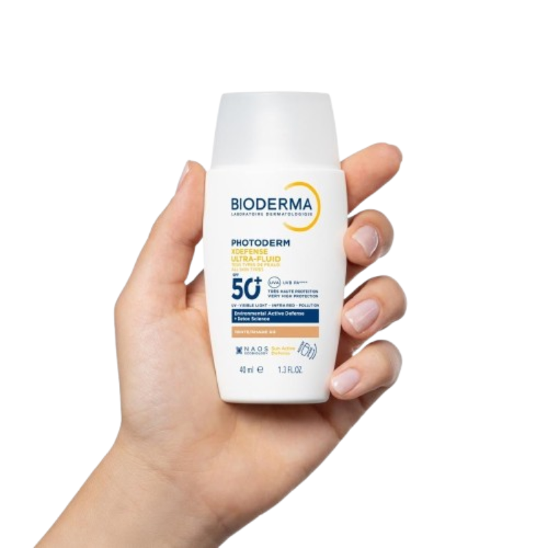 Bioderma Photoderm - Xdefense Ultra Fluid SPF50+ Crema Solare Viso Colorata 40 ml - Tonalità 03
