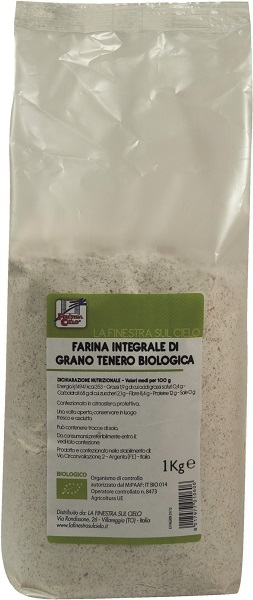 FSC FARINA INTEGRALE GRANO TENERO BIO 1 KG