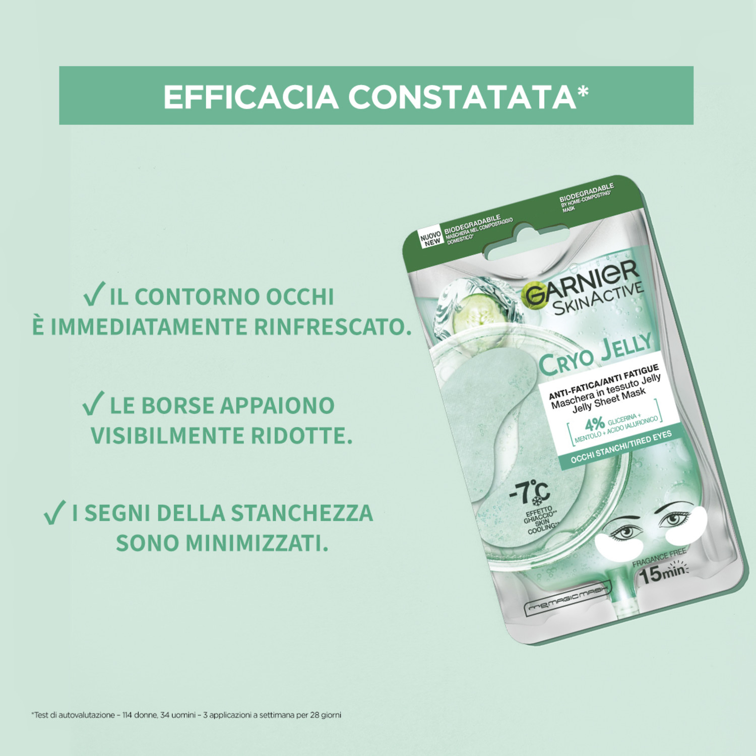 GARNIER T MASK CRYO JELLY EYE