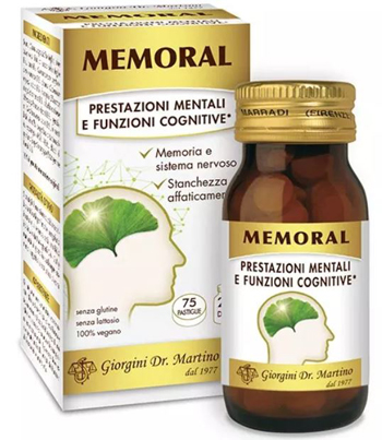 Dr. Giorgini Memoral utile per la memoria e per la circolazione 75 pastiglie Dr. Giorgini Memoral utile per la memoria e per la circolazione 75 pastiglie