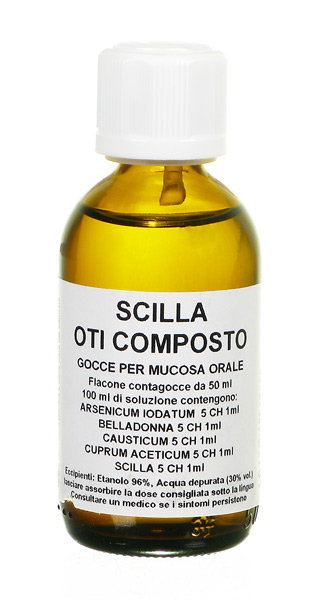 Oti Scilla Composto In Gocce Medicinlae Omeopatico 50 ml