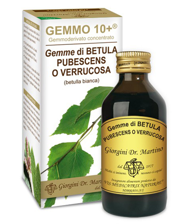 Dr. Giorgini Gemmo 10+ Betulla Bianca Liquido Analcoolico 100 ml Dr. Giorgini Gemmo 10+ Betulla Bianca Liquido Analcoolico 100 ml