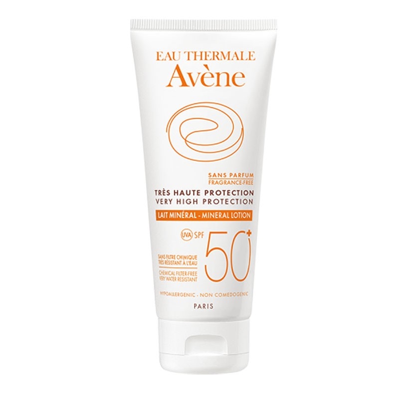 Avène Latte Solare Schermo Minerale SPF 50+ 100mL Avène Latte Solare Schermo Minerale SPF 50+ 100mL