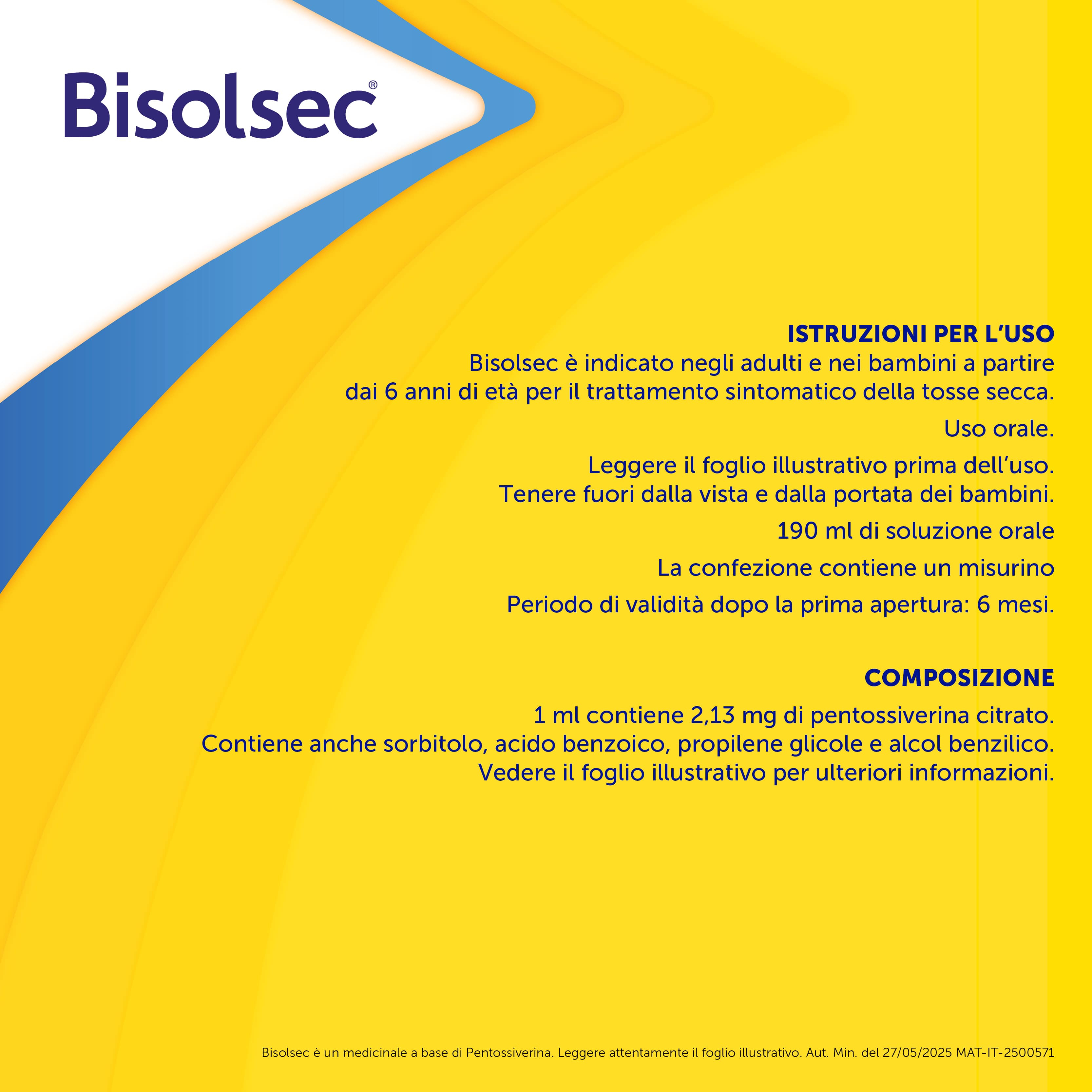BISOLSEC Scir.190ml 2,13mg/ml BISOLSEC Scir.190ml 2,13mg/ml