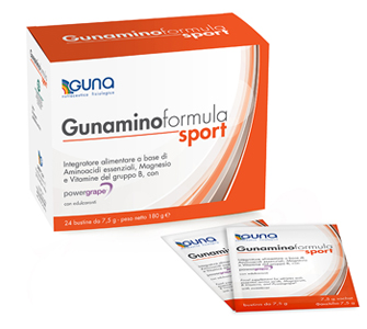 Guna Gunamino Formula Sport Integratore Amminoacidi 24 Bustine