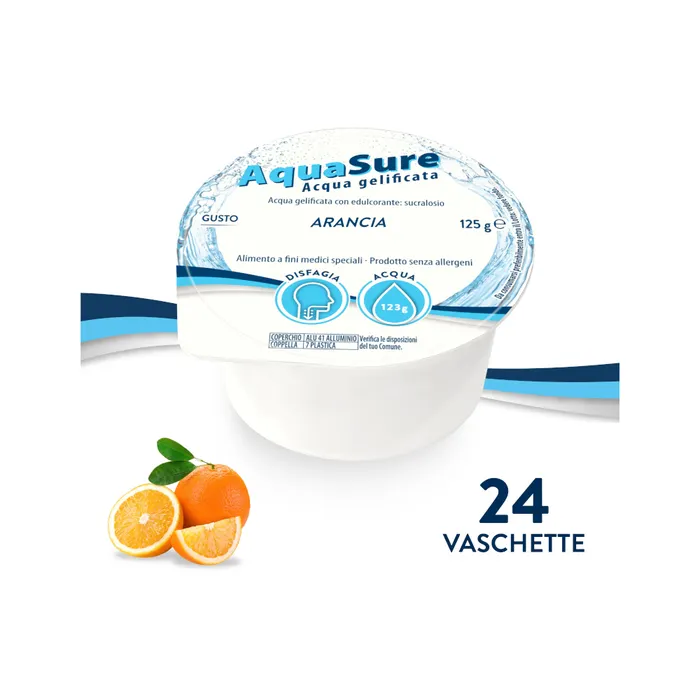 Aquasure Acqua Gelificata Arancia 24 Pezzi Aquasure Acqua Gelificata Arancia 24 Pezzi