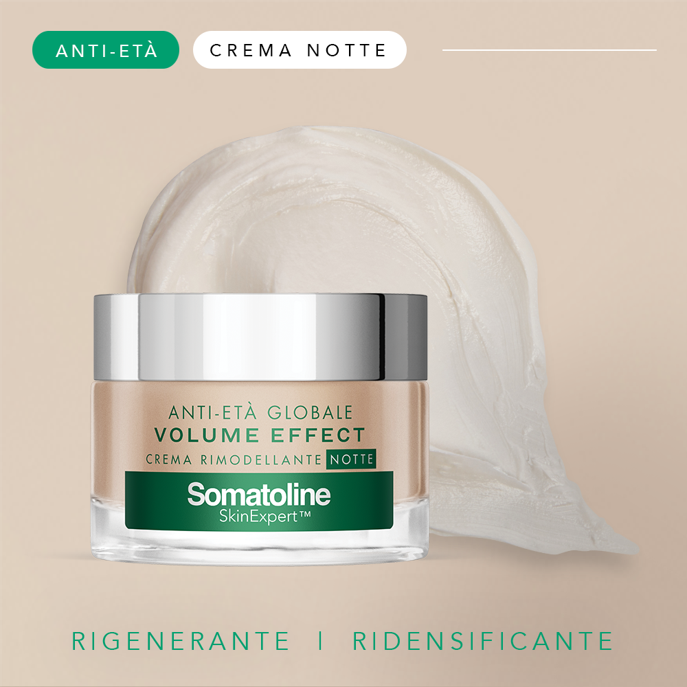Somatoline SkinExpert, Volume Effect Crema Viso Notte 50 ml, Trattamento Viso Rimodellante, Biopeptidi 50ml Somatoline SkinExpert, Volume Effect Crema Viso Notte 50 ml, Trattamento Viso Rimodellante, Biopeptidi 50ml