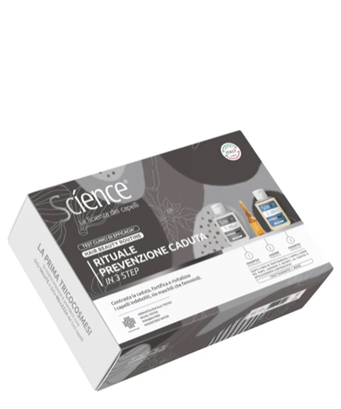 BOX SCIENCE RITUALE PREVENZIONE CADUTA IN 3 STEP