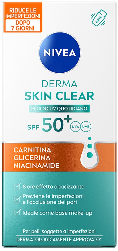 NIVEA DERMA SKIN FLUIDO UV 50+