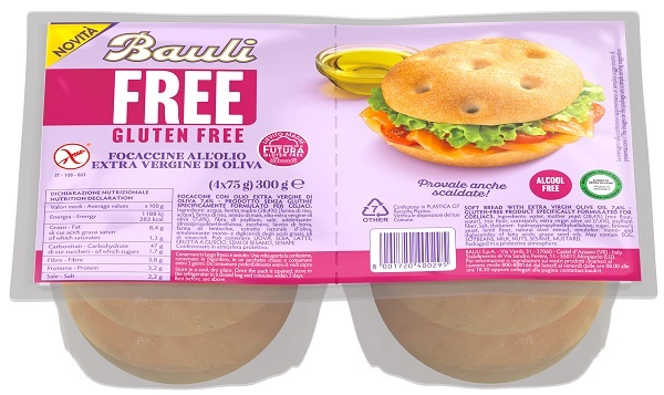 BAULI FREE FOCACCINE OLIO EVO