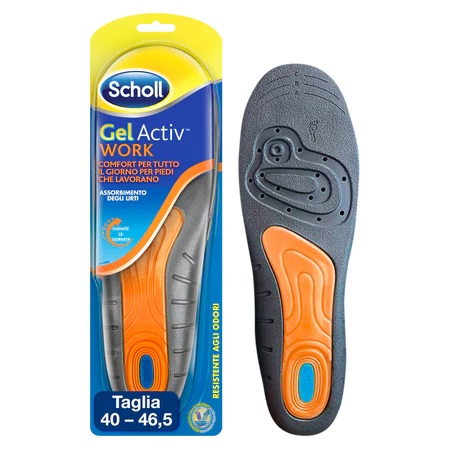Scholl GelActiv Work Uomo - Soletta in gel - 1 paio Scholl GelActiv Work Uomo - Soletta in gel - 1 paio