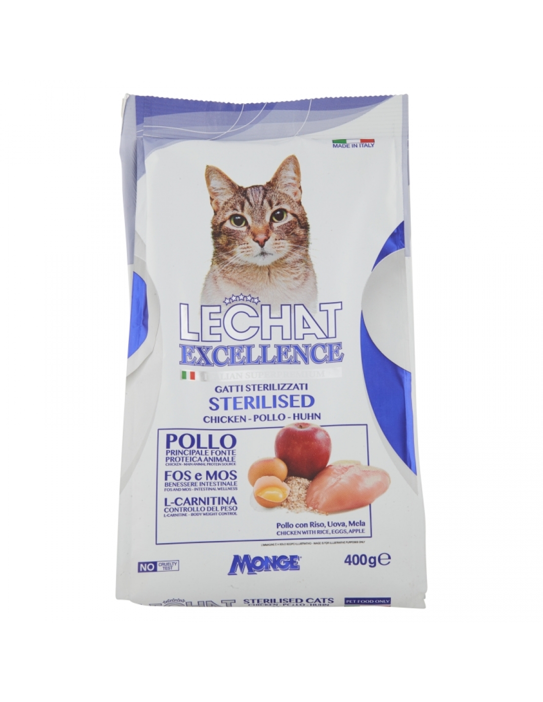 LECHAT GATTO EXCELLENCE STERILISED POLLO 400GR