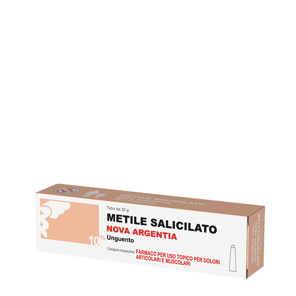 Metile Salicilato Nova Argentia 10% Unguento 30g Metile Salicilato Nova Argentia 10% Unguento 30g