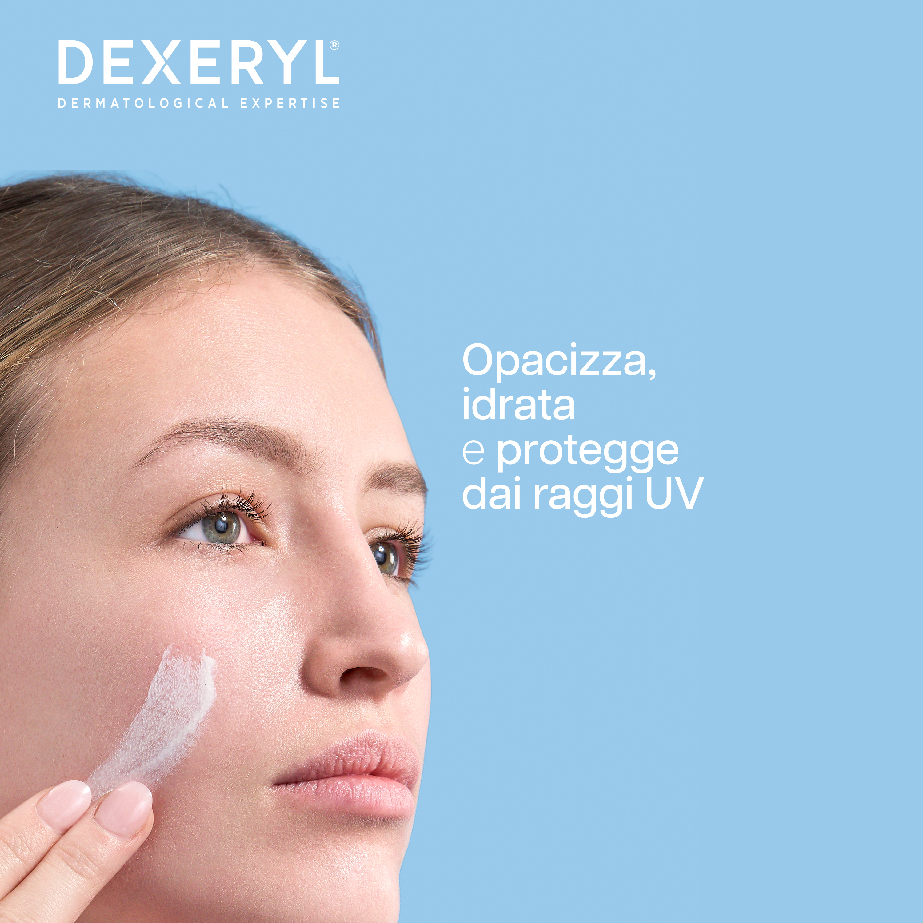 Dexeclear Dexeryl - Acquafluido Opacizzante SPF50+ Per Pelle Grassa 40 ml