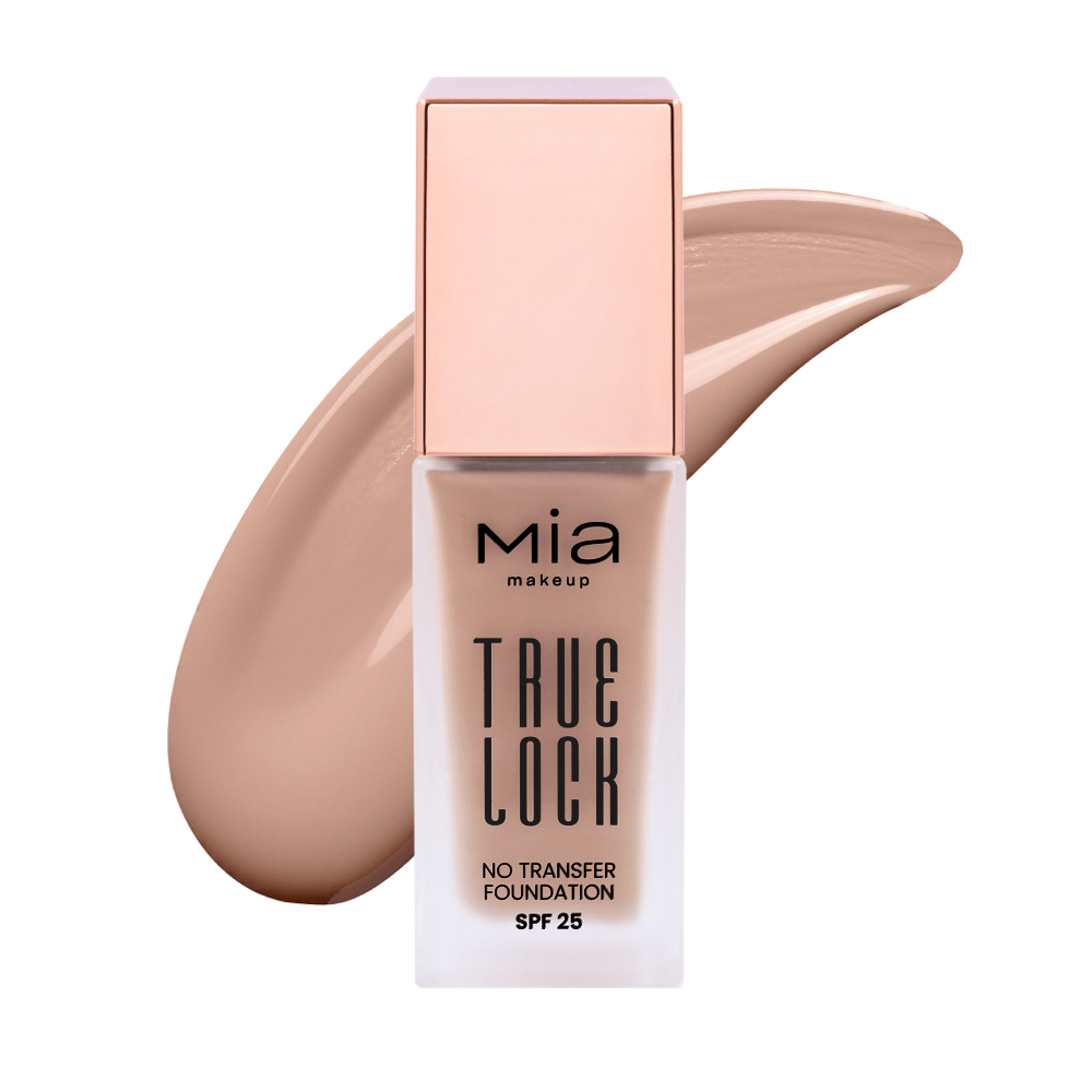 Mia Makeup - True Lock - Fondotinta Fluido SPF25 A Lunga Tenuta - N.09 Walnut