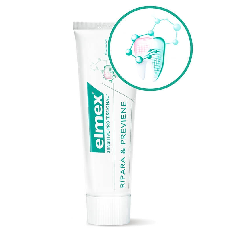 Elmex Sensitive Professional Ripara & Previene Denti Sensibili 75 ml Elmex Sensitive Professional Ripara & Previene Denti Sensibili 75 ml