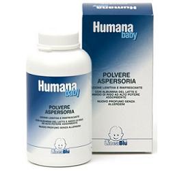 Humana Baby Polvere Aspersoria Lenitiva Rinfrescante Assorbente 150g Humana Baby Polvere Aspersoria Lenitiva Rinfrescante Assorbente 150g