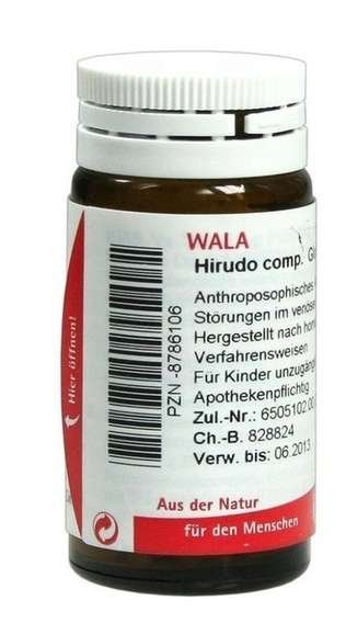 HIRUDO COMP 20G GL WALA HIRUDO COMP 20G GL WALA