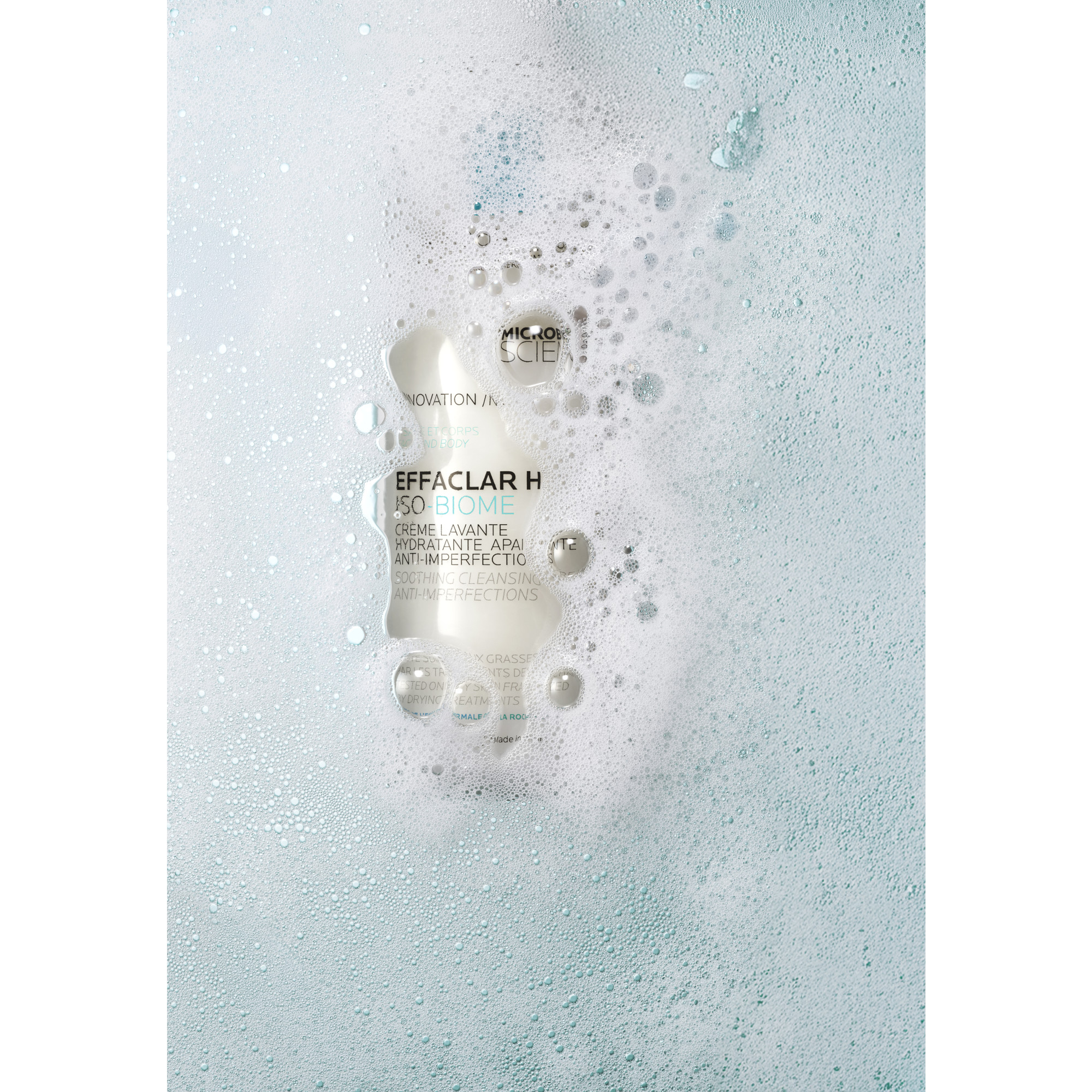 La Roche-Posay Effaclar H Iso-Biome - Crema Detergente Per Pelle Mista, Grassa O A Tendenza Acneica 400 ml