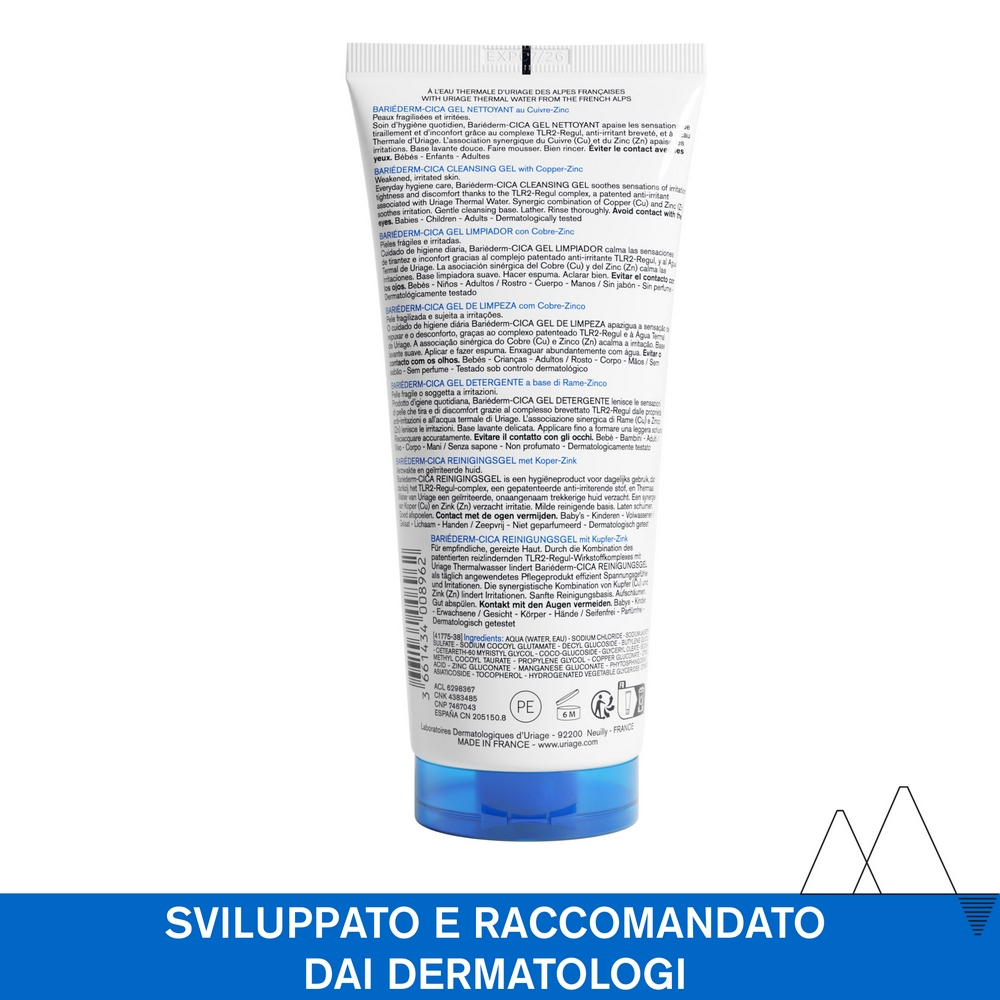 BARIEDERM CICA GEL NETTOY 200ML BARIEDERM CICA GEL NETTOY 200ML