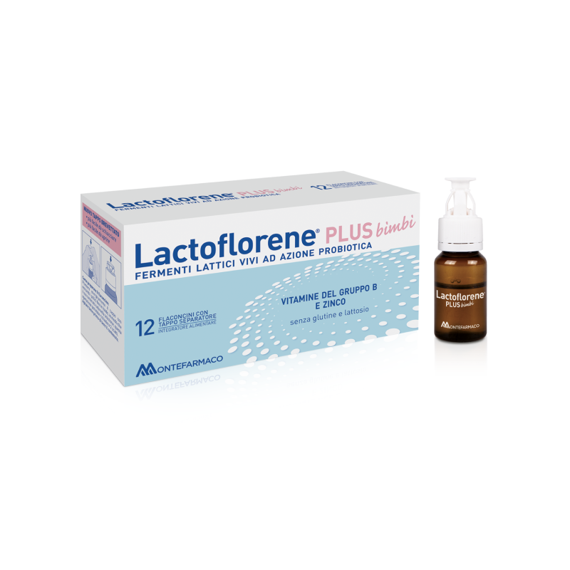 Lactoflorene Plus Bimbi - 12 Flaconcini Lactoflorene Plus Bimbi - 12 Flaconcini